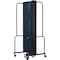 National Public Seating NPS Room Divider, 6' Height, 5 Sections, Blue RDB6-5PT04 - alternate 6